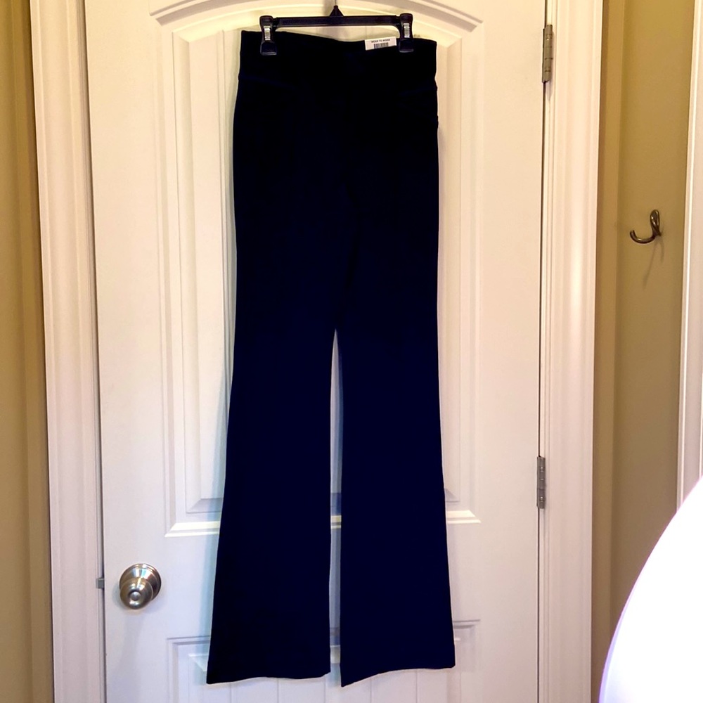 INC International Concepts Size 0 Black wear to work bootcut pants.